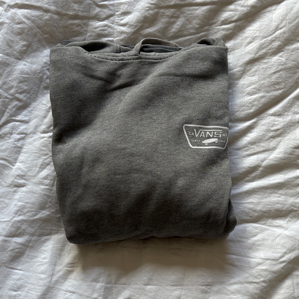 Vans Men's Charcoal Crewneck Sweater
